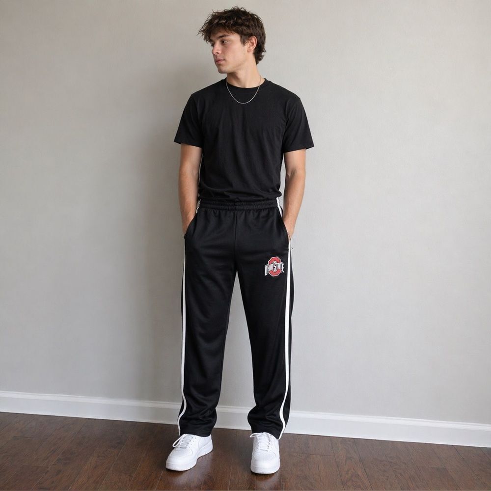 Ohio State Black Athletic Pants Small